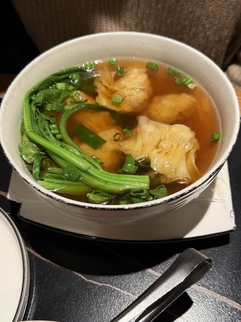 wonton soup hk style 港式云吞汤